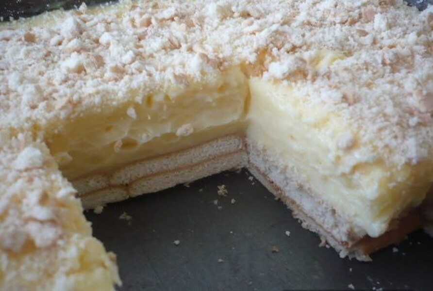 Krempite me bazen me biskota per 15 minuta