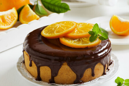 Kek me kakao dhe portokall