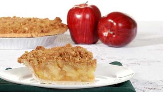 Desert i lehtë me mollë