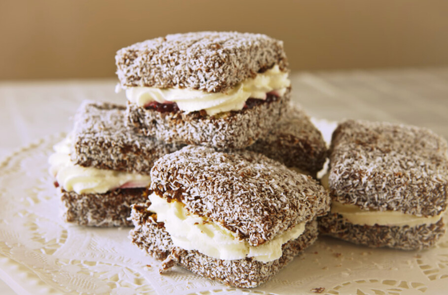 Katrorka me kokos të mbushura