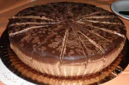 Tortë me çokollatë