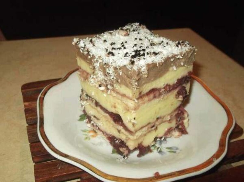 Krem biskota me pudingë