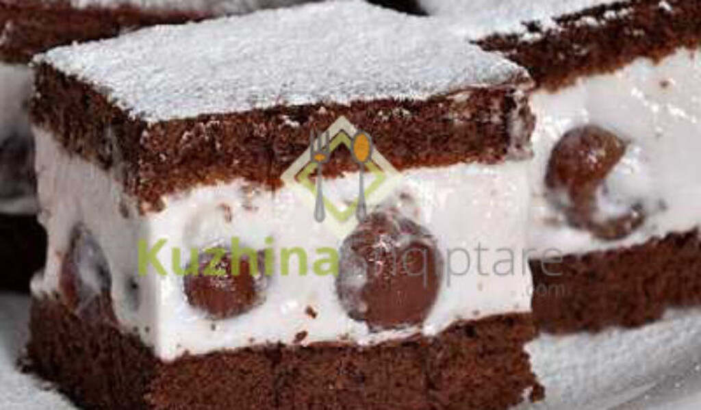 Ëmbëlsirë me vishnje dhe kokos